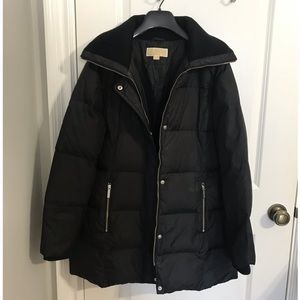 MICHAEL KORS down winter coat/jacket - BLACK